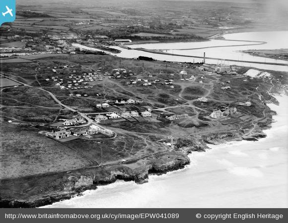 Hayle Towans Holiday Camp and environs, Hayle, 1933